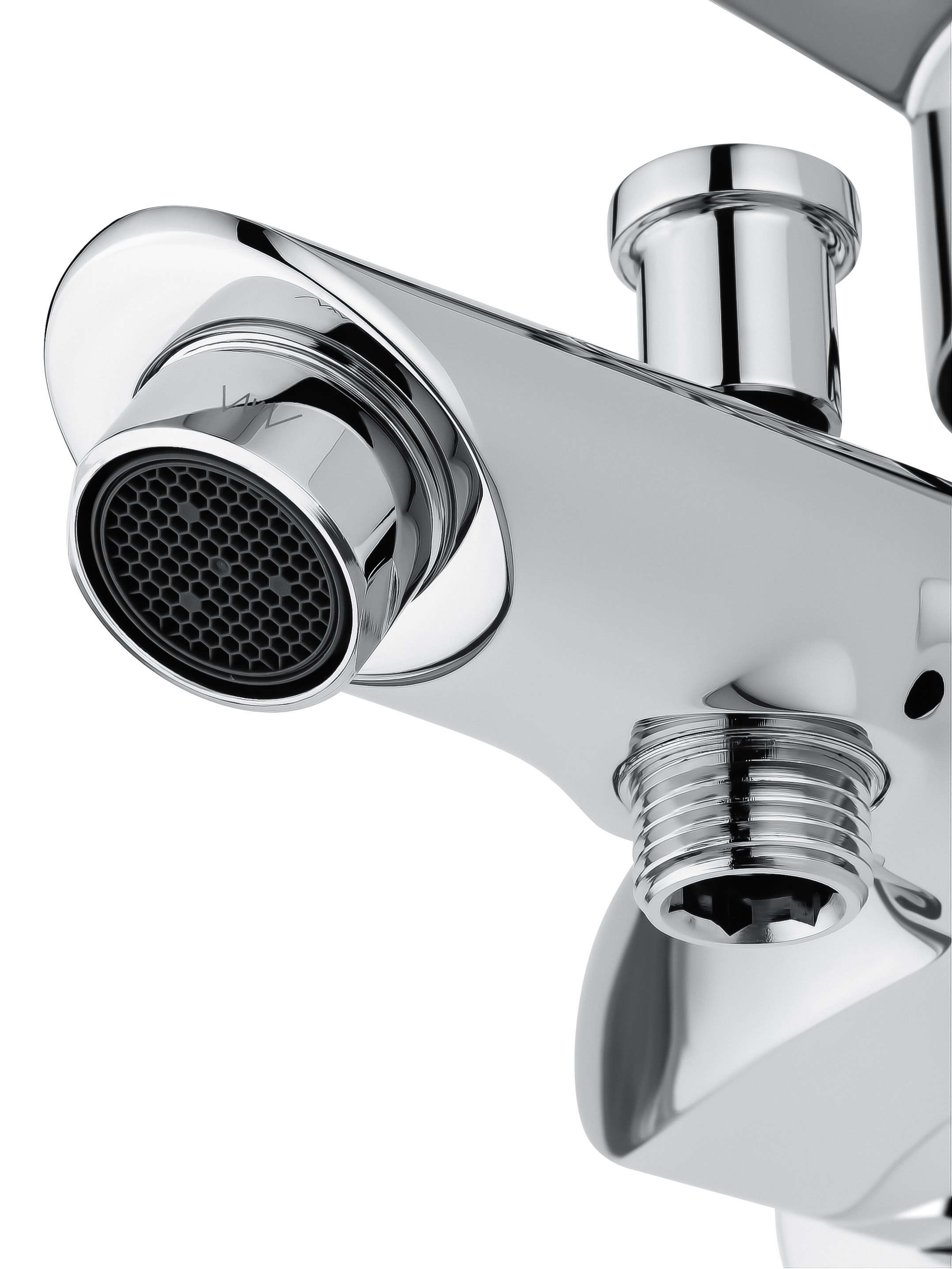 Смеситель для ванны WONZON & WOGHAND BAROQUE, Хром (WW-193101-CR) - Gidratop.ru изображение