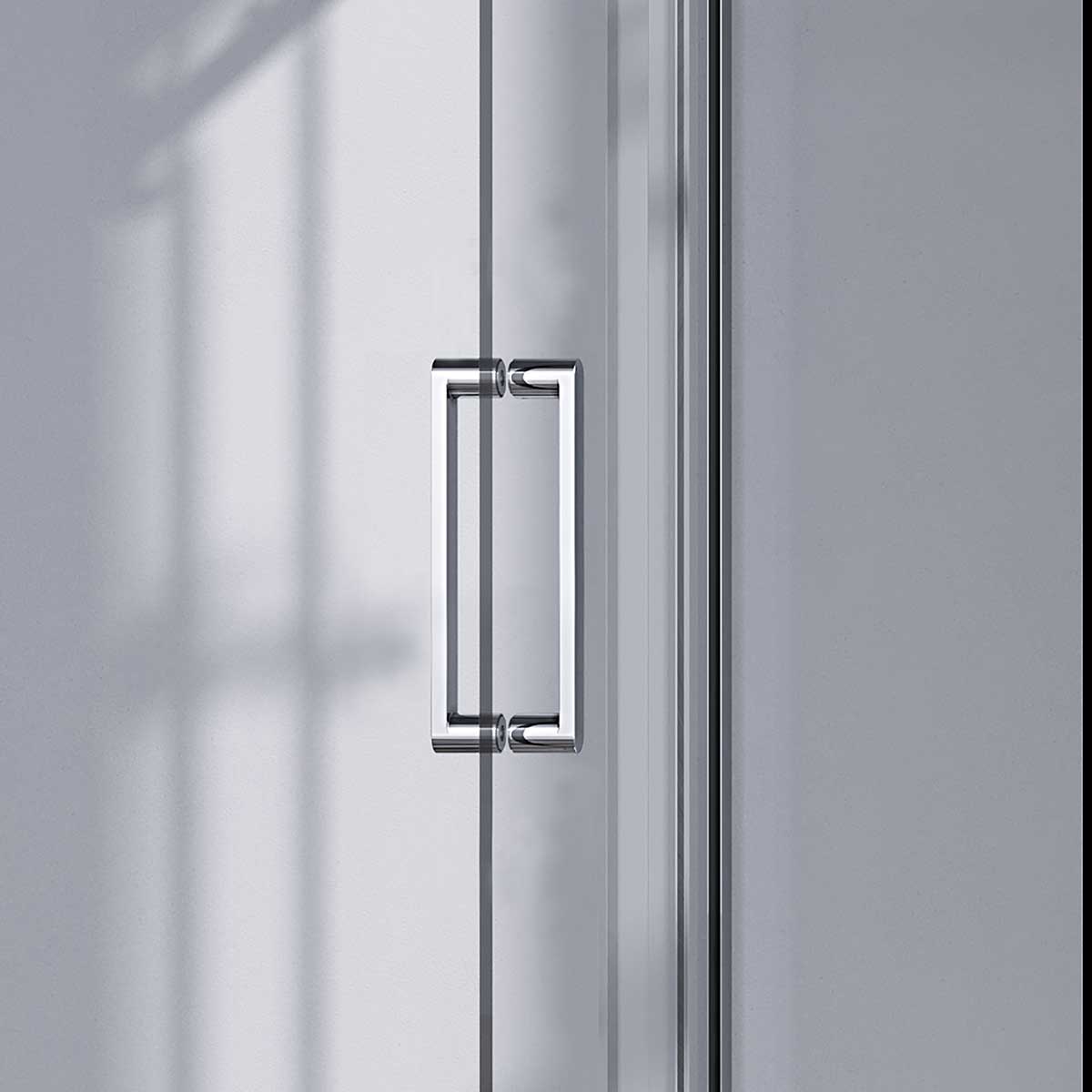 Душевая дверь Como-N VDS-4CN140CL, 1400, хром, стекло прозрачное - Gidratop.ru изображение