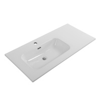 Керамическая раковина, чаша слева, BB1000ETL-L, 1010x460x175 - Gidratop.ru изображение