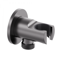 Шланговое подключение с держателем WONZON & WOGHAND, Темный графит (WW-HZ2319-BGM) - Gidratop.ru изображение