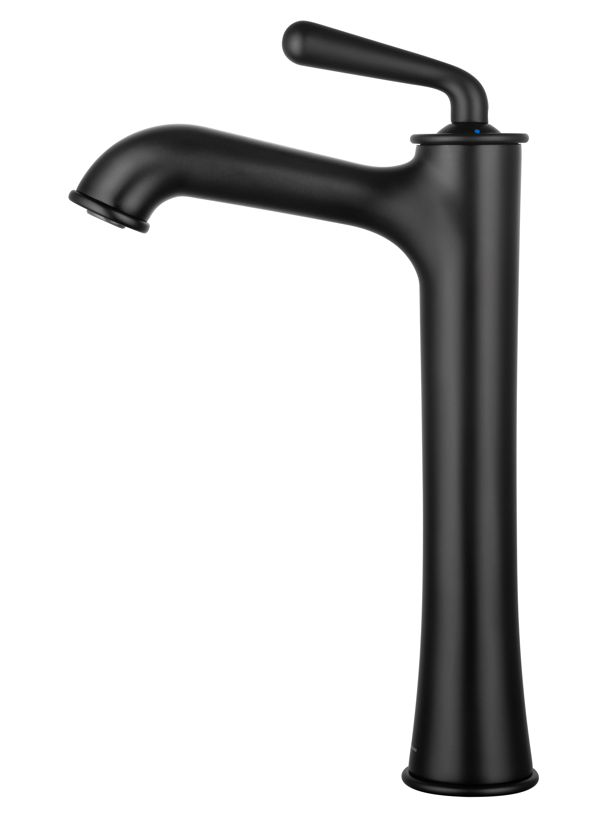 Смеситель для раковины высокий WONZON & WOGHAND STEAM, Черный матовый (WW-88239008-MB) - Gidratop.ru изображение