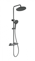 Душевая система с термостатом WONZON & WOGHAND NEO, Темный графит (WW-B3035-A1-BGG) - Gidratop.ru изображение