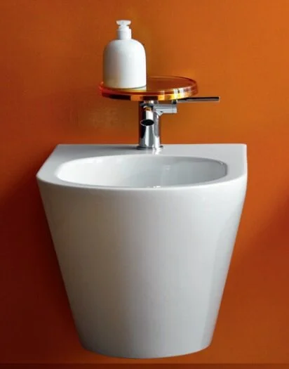 Смеситель Laufen Kartell 3.4133.1.004.111.1 для биде - Gidratop.ru изображение