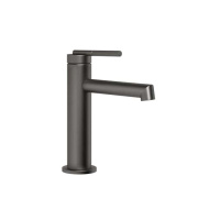 Gessi Ingranaggio смеситель для раковины без донного клапана, с соединительными шлангами, цвет: Black Metal Brushed PVD - Gidratop.ru изображение