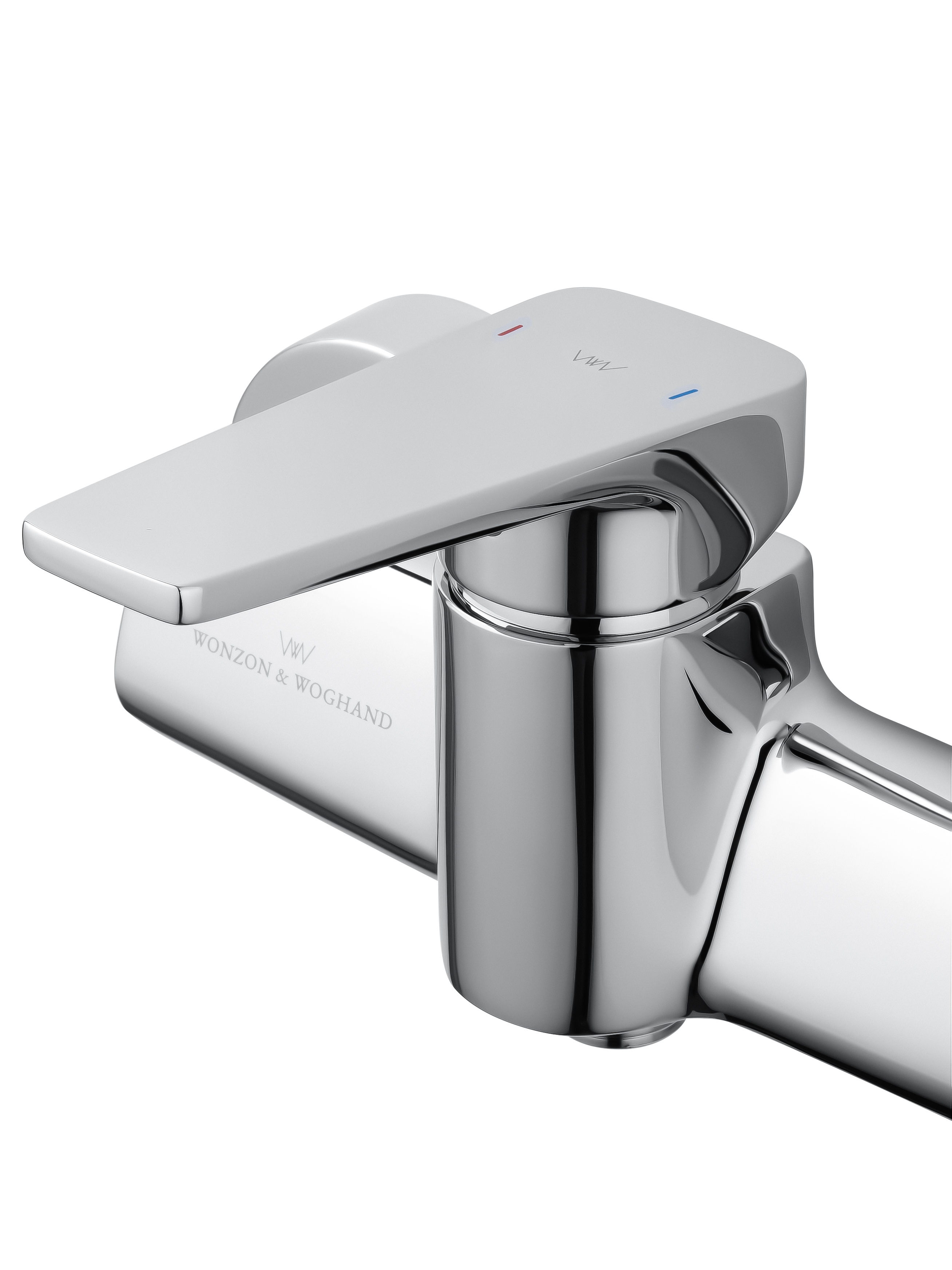 Смеситель для душа WONZON & WOGHAND ATHENS, Хром (WW-084101-CR) - Gidratop.ru изображение