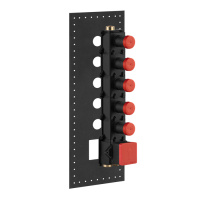 Gessi внутренняя часть встраиваемого термостатического смесителя с 5ю независимыми выходами