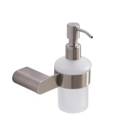 STYLUS-SOIS-V-IN Диспенсер для мыла подвесной, стекло, исполнение сатин - Gidratop.ru изображение