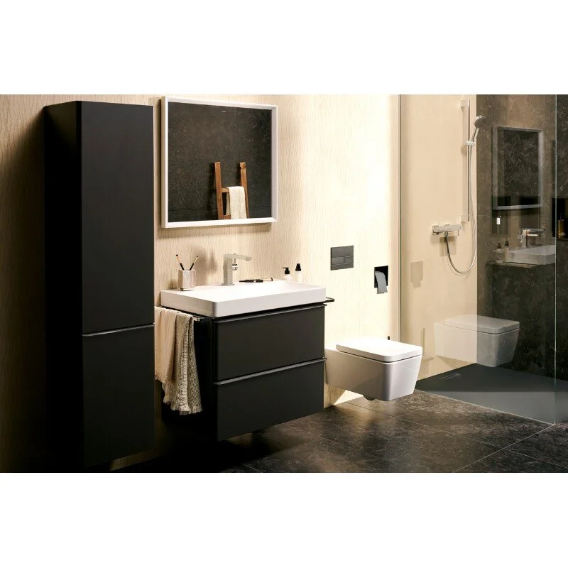 Смеситель для раковины Hansgrohe Tecturis E 73023000, с донным клапаном, цвет хром глянец - Gidratop.ru изображение