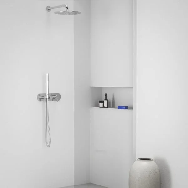 Смеситель для душа Ravak Espirit X070207 ES 065.00CR.O2+S, с душевым комплектом, хром - Gidratop.ru изображение