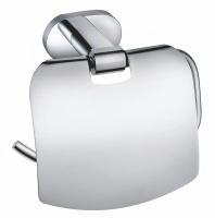 Держатель для туалетной бумаги с крышкой WONZON & WOGHAND FIRST, Хром (WW-8426) - Gidratop.ru изображение