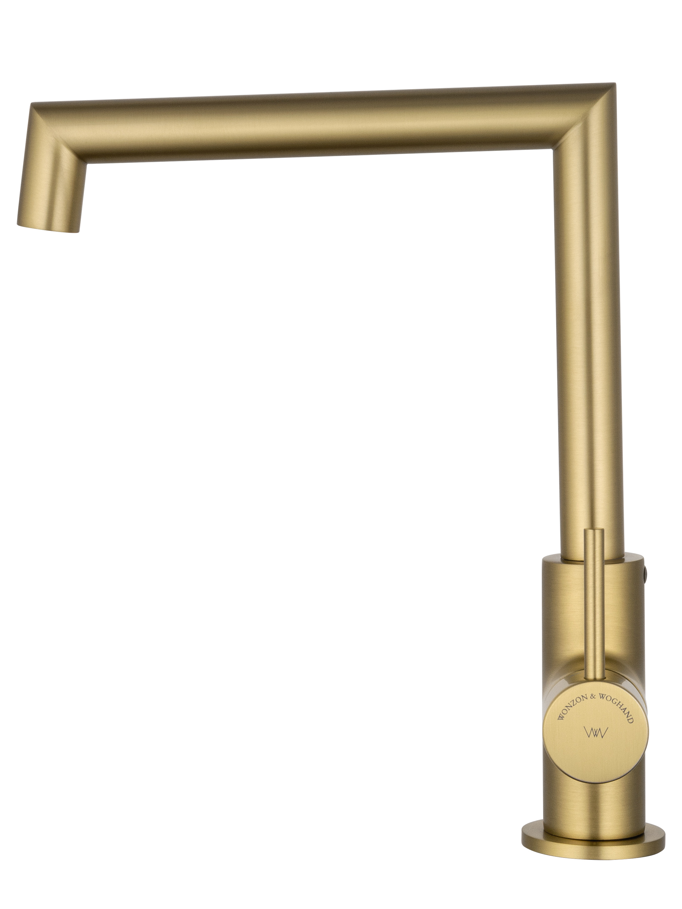 Смеситель для кухни WONZON & WOGHAND, Брашированное золото (WW-L1005-BG) - Gidratop.ru изображение