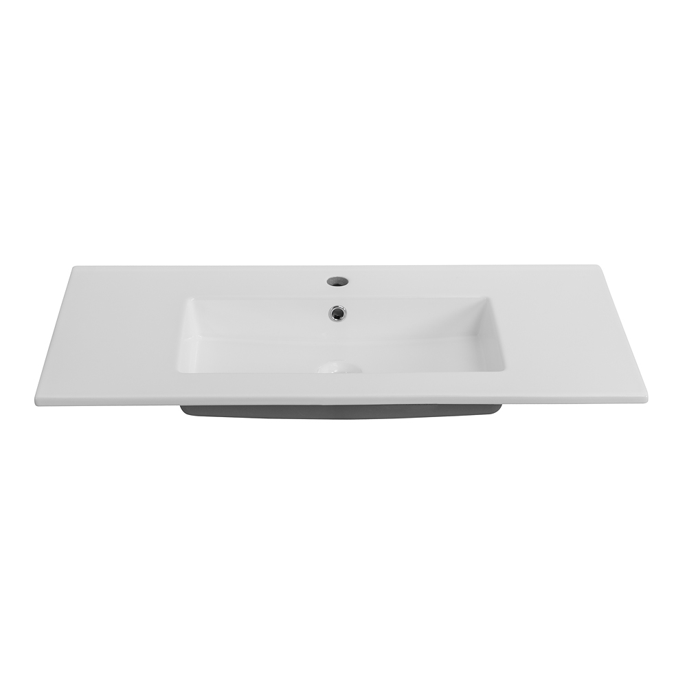 Керамическая раковина CZR-8002-90, 910x460x140 - Gidratop.ru изображение
