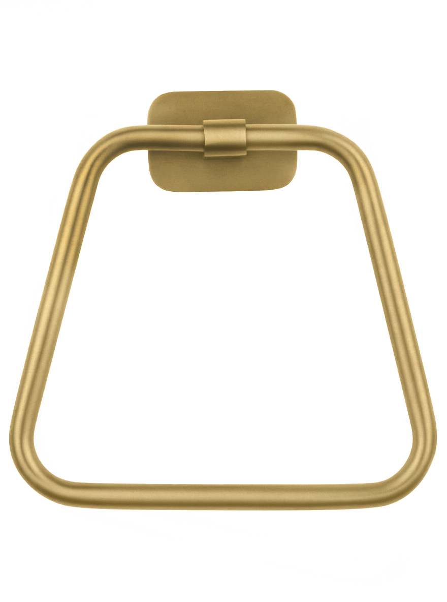 Кольцо для полотенец WONZON & WOGHAND GRAFFITY, Брашированное золото (WW-9313-BG) - Gidratop.ru изображение