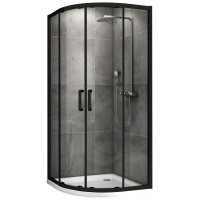 Душевой уголок ABBER Schwarzer Diamant AG01080B - Gidratop.ru изображение