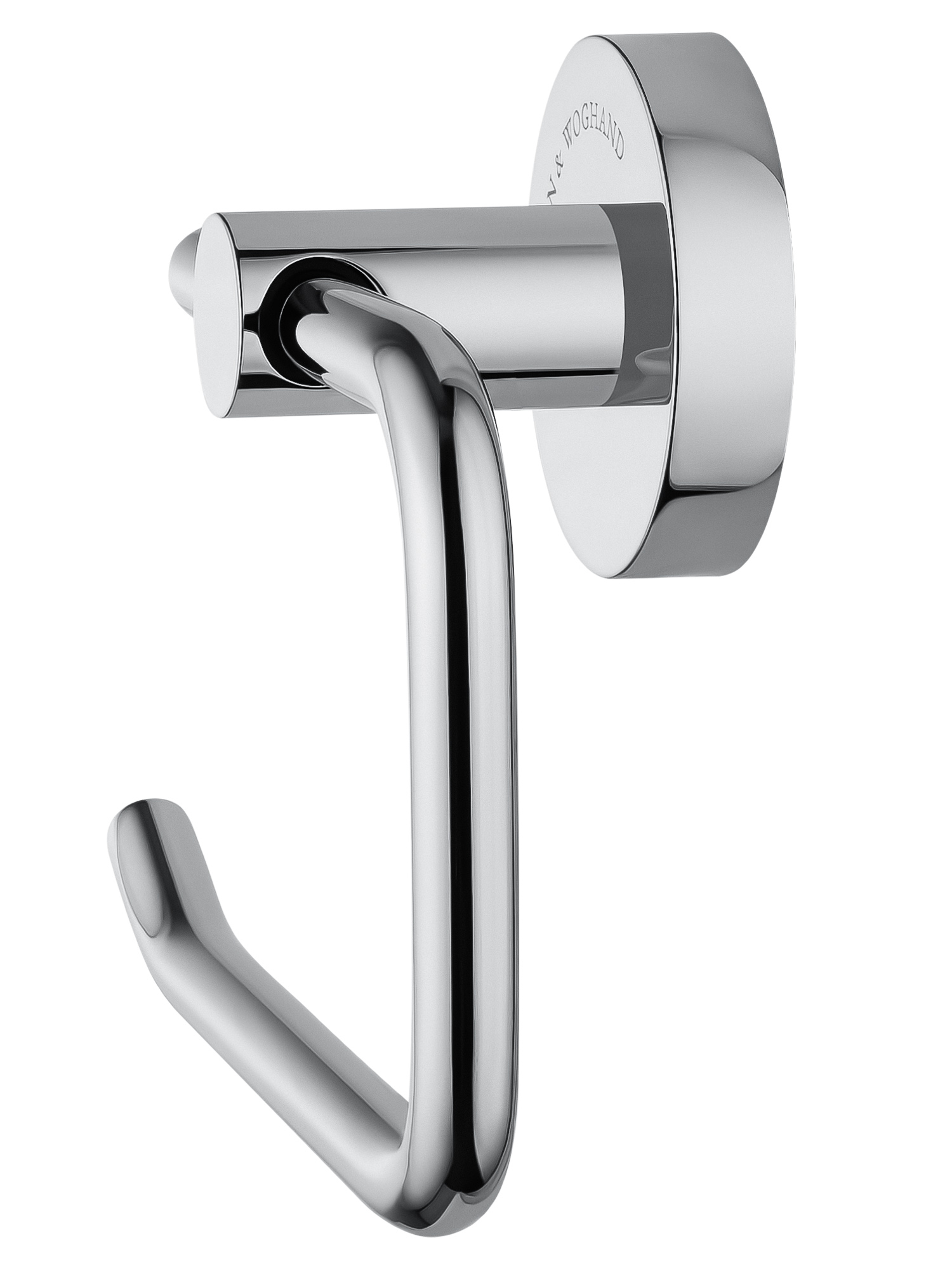 Держатель для туалетной бумаги без крышки WONZON & WOGHAND EASY, Хром (WW-8116) - Gidratop.ru изображение