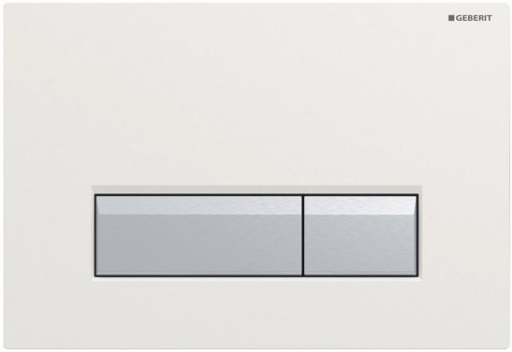 Смывная клавиша GEBERIT Sigma 40 115.600.SI.1 с системой удаления запахов