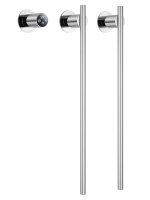 Полотенцесушитель электрический встраиваемый WONZON & WOGHAND DORTMUND, Хром (WW-A362-CR) - Gidratop.ru изображение