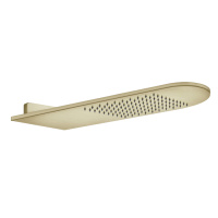 Gessi Shower316 верхний душ для настенного крепления 620*200мм, цвет Brushed Brass PVD - Gidratop.ru изображение