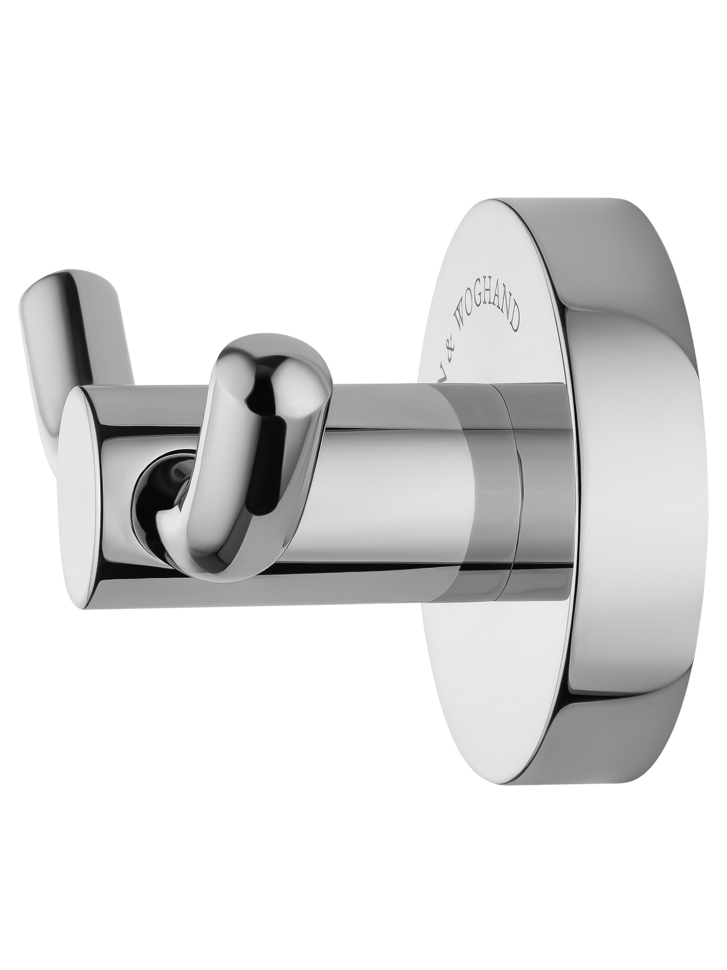 Двойной крючок для ванной WONZON & WOGHAND EASY, Хром (WW-8125) - Gidratop.ru изображение