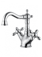 Смеситель для раковины WONZON & WOGHAND RETRO, Хром (WW-88139020-CR) - Gidratop.ru изображение