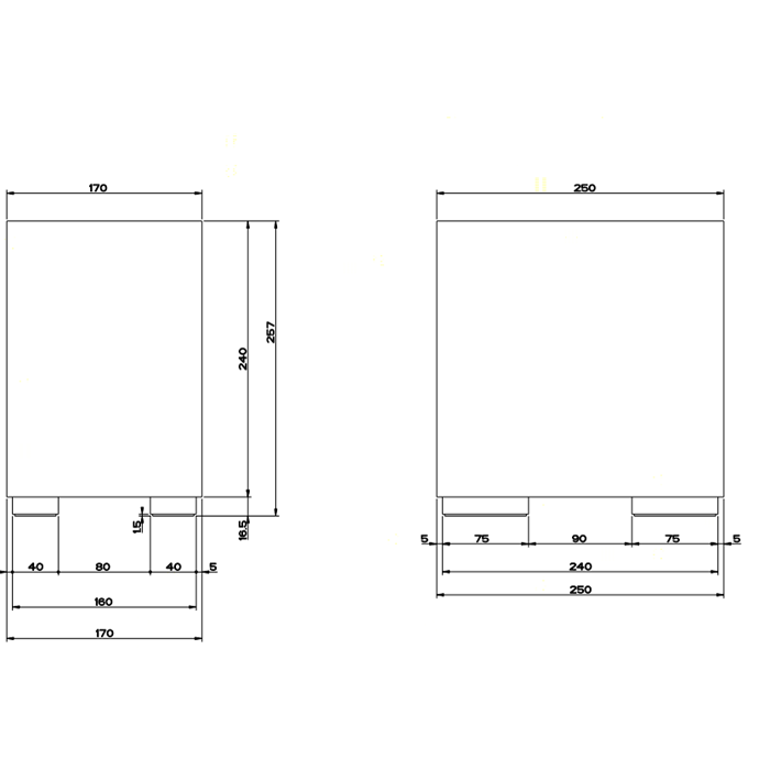 Gessi Rettangolo корзина для мусора, цвет: хром/белый - Gidratop.ru изображение