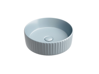 Умывальник чаша накладная круглая (цвет Серо-x - Gidratop.ru изображение