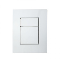 Кнопка смыва для инсталляции пневматическая WONZON & WOGHAND, Хром (WW-IB256-CR)