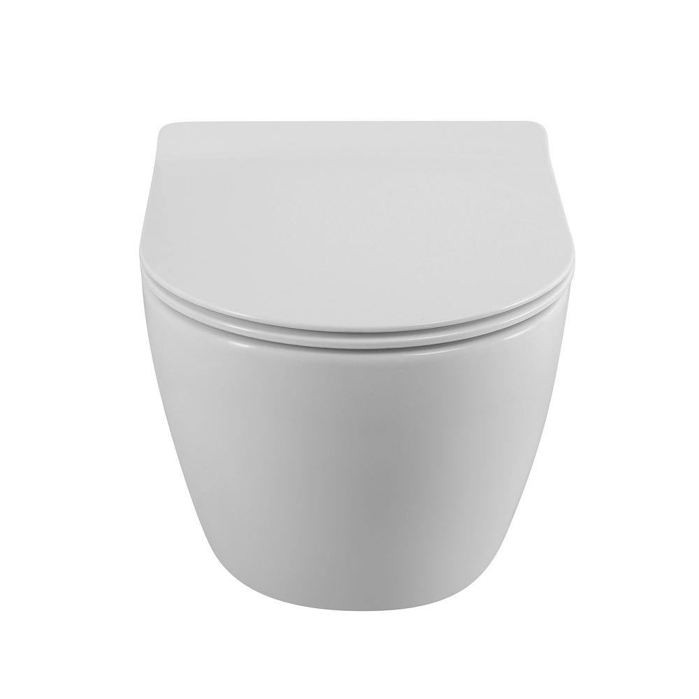 Унитаз подвесной безободковый BelBagno SFERA-R BB046CHR/BB076SC - Gidratop.ru изображение