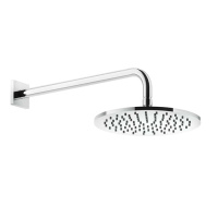 GESSI Rilievo верхний душ шарнирная для настенного крепления на 1/2 Oslash;250мм, цвет: хром - Gidratop.ru изображение