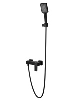 Смеситель для душа WONZON & WOGHAND CUBE 2.0, Черный матовый (WW-88048068-MB) - Gidratop.ru изображение