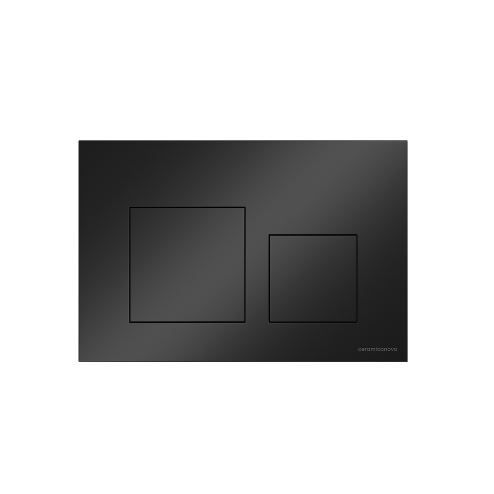 Кнопка смыва Balance, клавиши Square, цвет черный матовый, арт.CN12-002MB - Gidratop.ru изображение