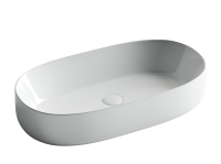 Умывальник чаша накладная овальная Element 675x350x140мм