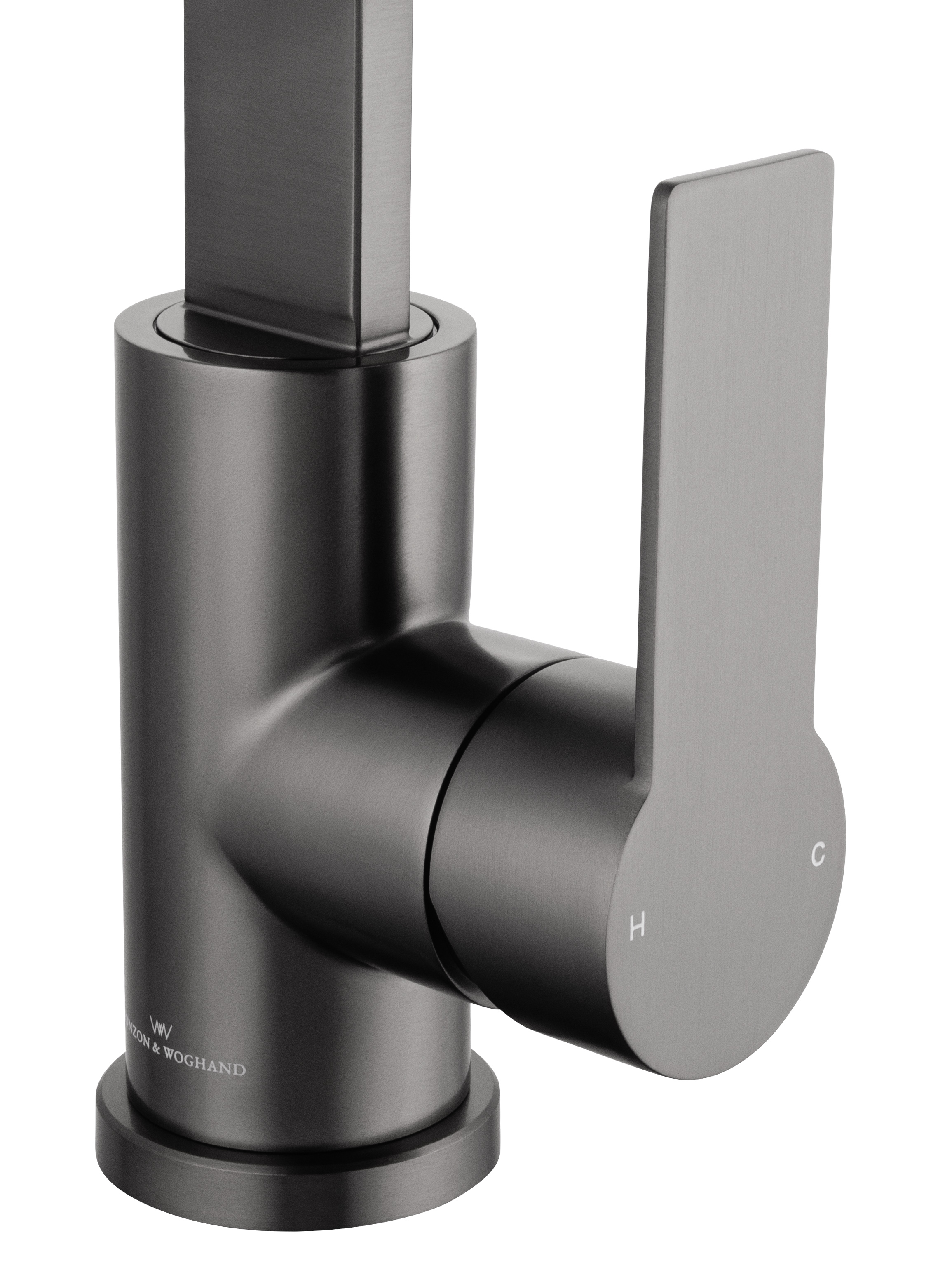 Смеситель для кухни WONZON & WOGHAND, Темный графит (WW-AE4550-BGG) - Gidratop.ru изображение