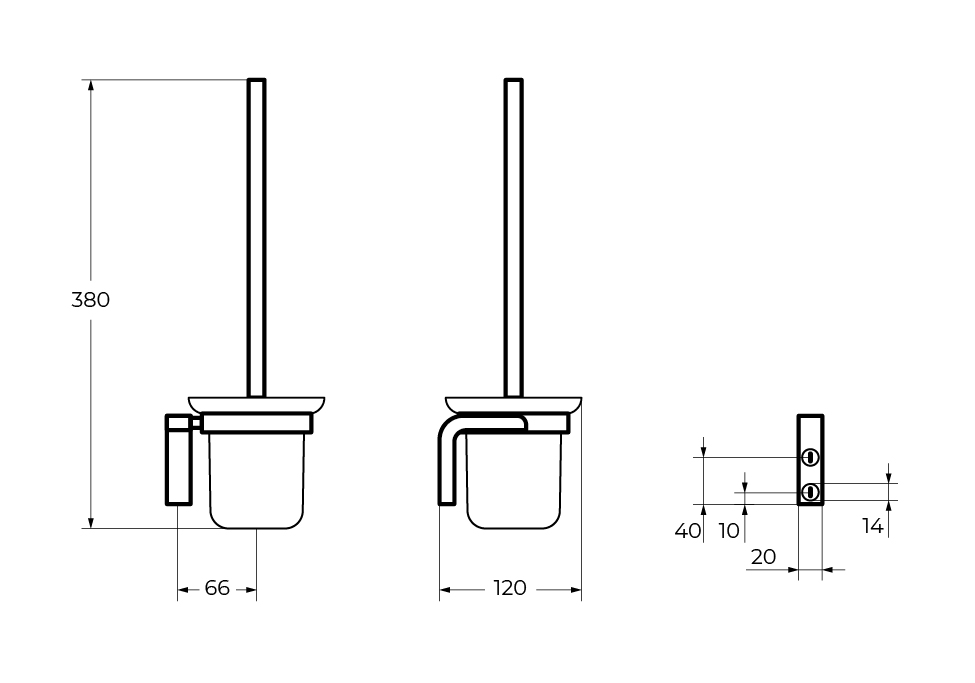 ULTIMA CZR-F-8932 Щетка для унитаза - Gidratop.ru изображение