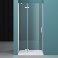 Душевая дверь BelBagno KRAFT-B-12-60/60-C-Cr-L - Gidratop.ru изображение