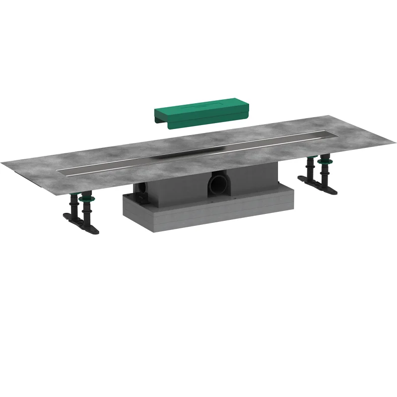 Дренажный канал Hansgrohe uBox universal, 80 см, стандартный (не вровень с полом), 56024180 - Gidratop.ru изображение