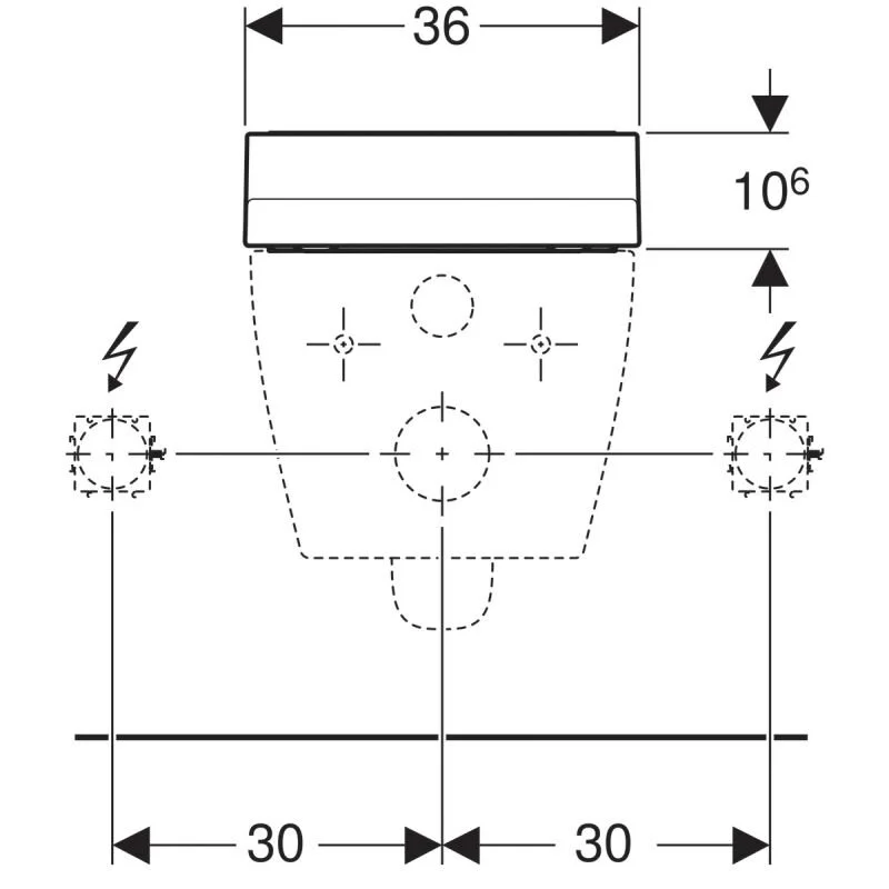 Электронная крышка-биде Geberit AquaClean Tuma Comfort 146.274.11.1, альпийский белый - Gidratop.ru изображение