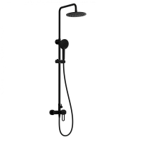 Душевая система WONZON & WOGHAND, Черный матовый (WW-B2166-A-MB) - Gidratop.ru изображение