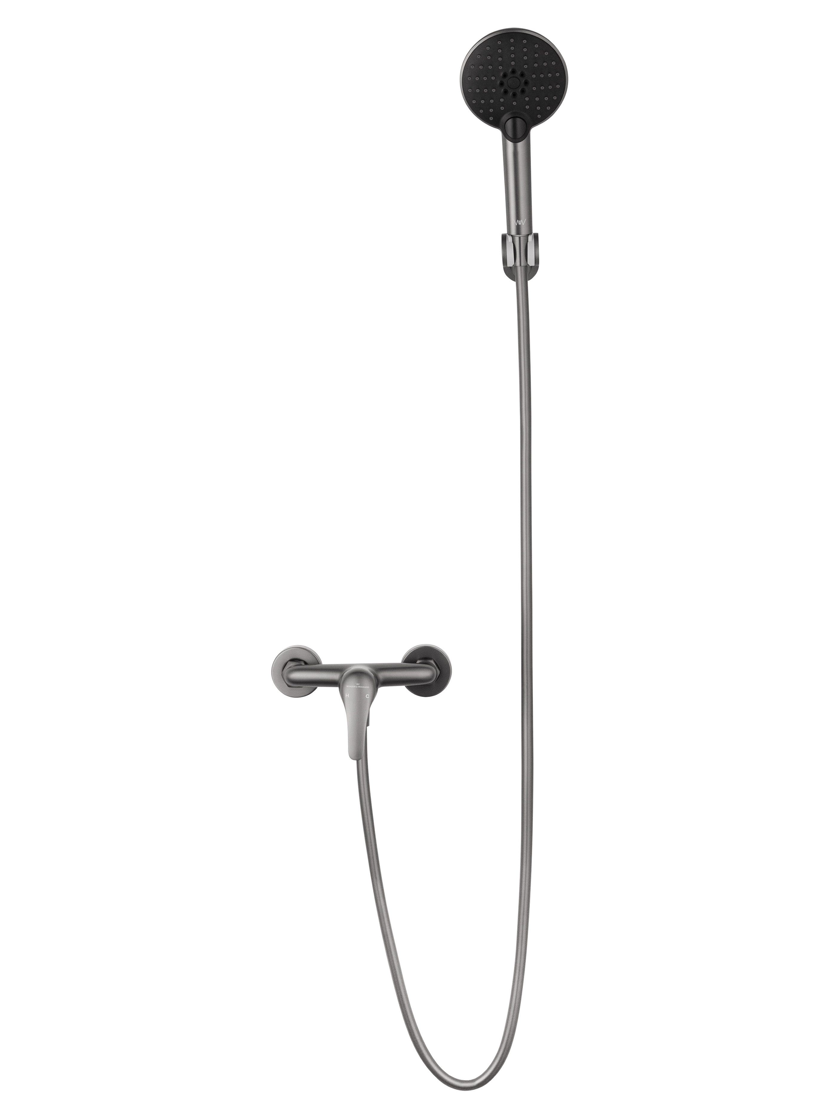 Смеситель для душа WONZON & WOGHAND, Темный графит (WW-4540-BGG) - Gidratop.ru изображение
