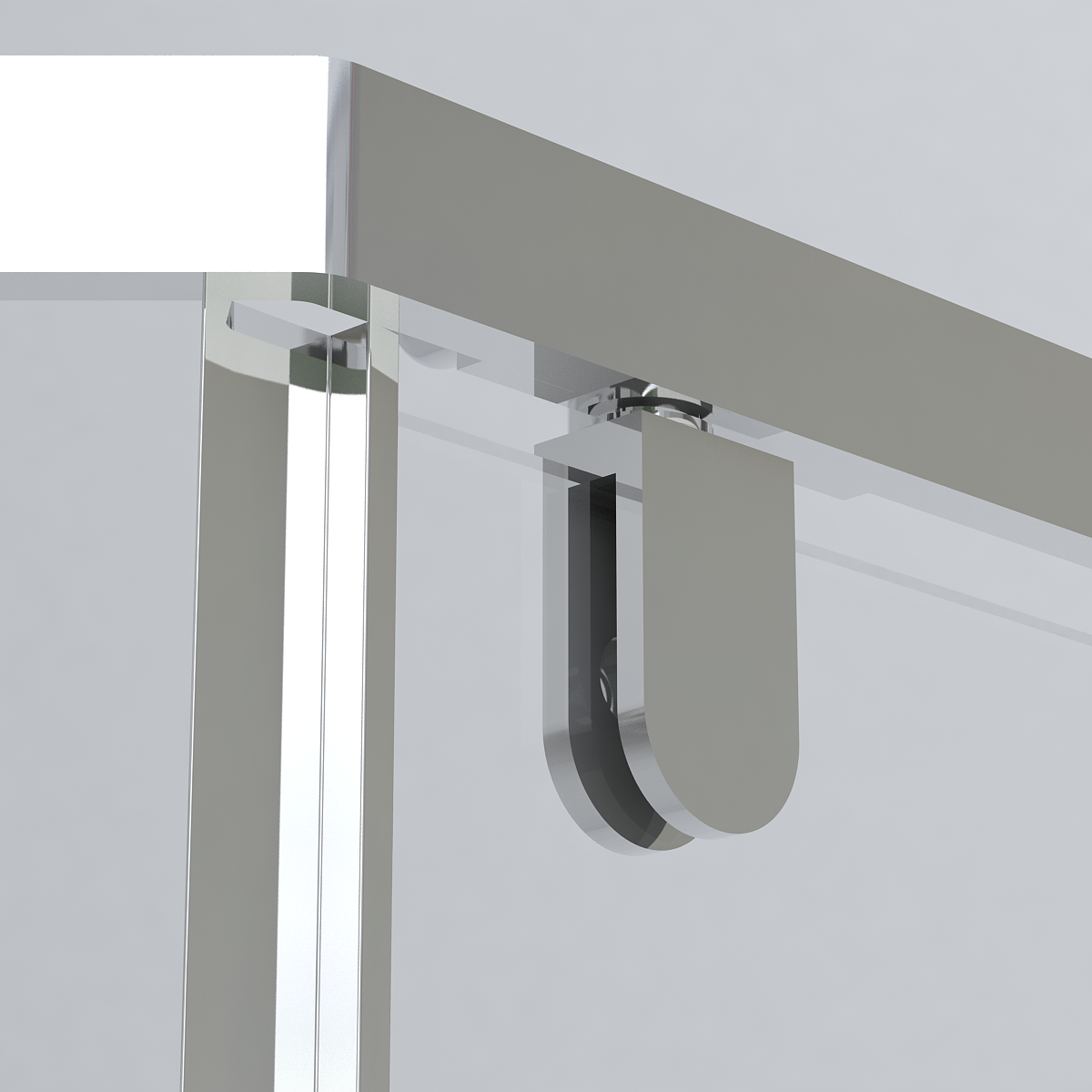 Душевой уголок Stresa VSP-1S900CL, 900*900, хром, стекло прозрачное - Gidratop.ru изображение