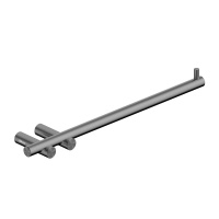 Полотенцедержатель ABBER Osten 316 AA1854BGG оружейная сталь брашированная - Gidratop.ru изображение