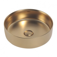 Раковина накладная ABBER Bequem AC2108MMG золото матовое - Gidratop.ru изображение