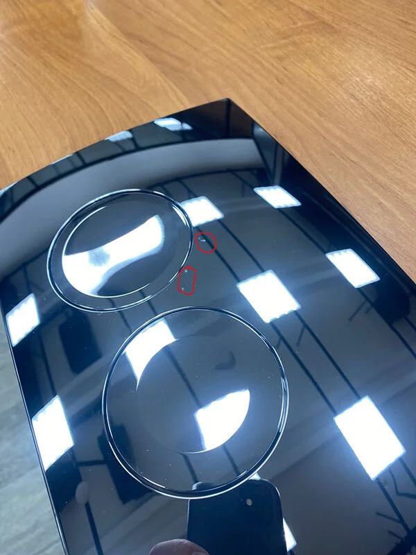 Кнопка смыва Geberit Delta 21 115.125.21.1 Type глянцевый хром (уценка, царапинка, отстуствуют толкатели и фиксаторы) - Gidratop.ru изображение