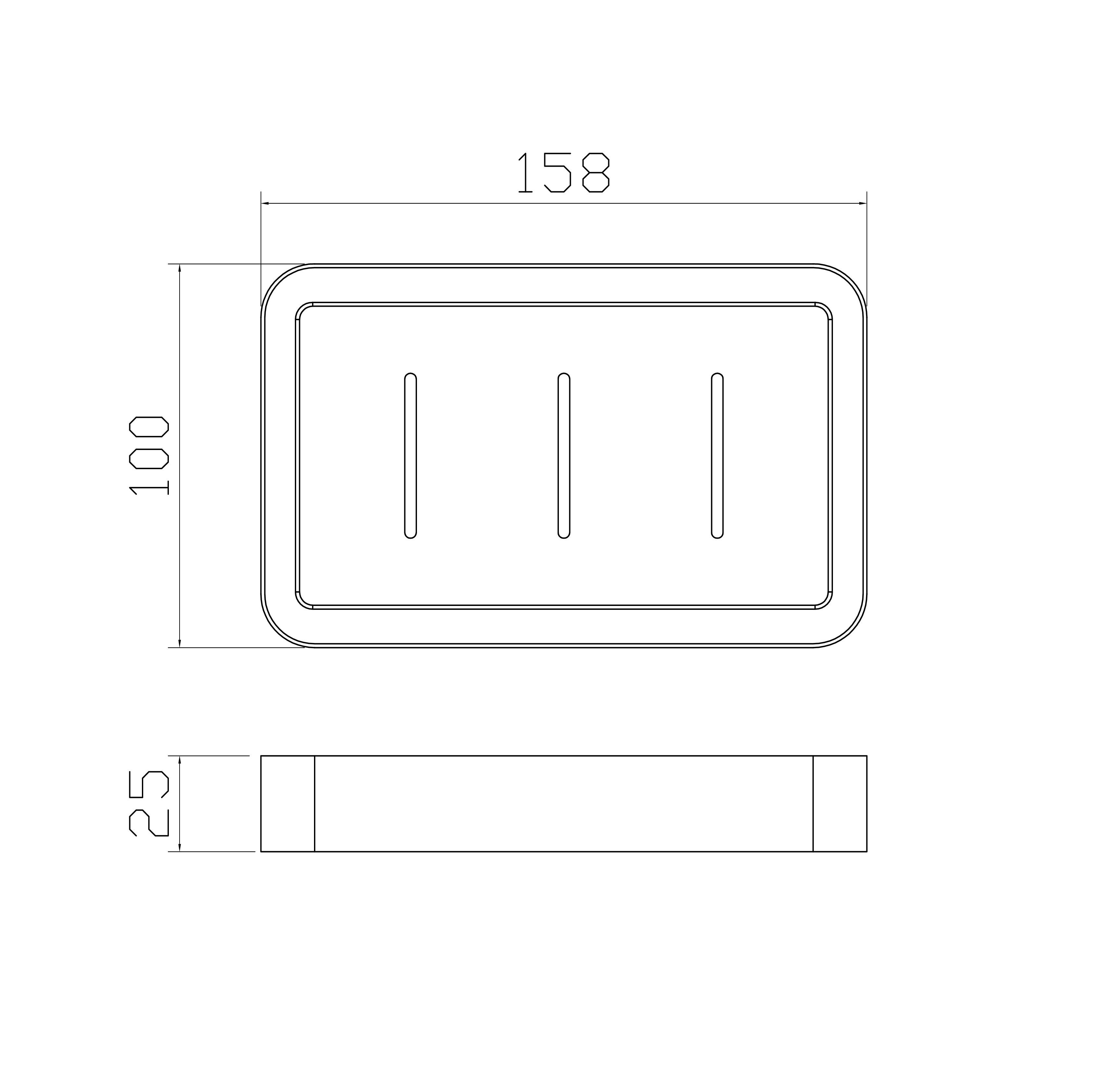 Мыльница с держателем WONZON & WOGHAND CARBON, Черный (WW-7732) - Gidratop.ru изображение