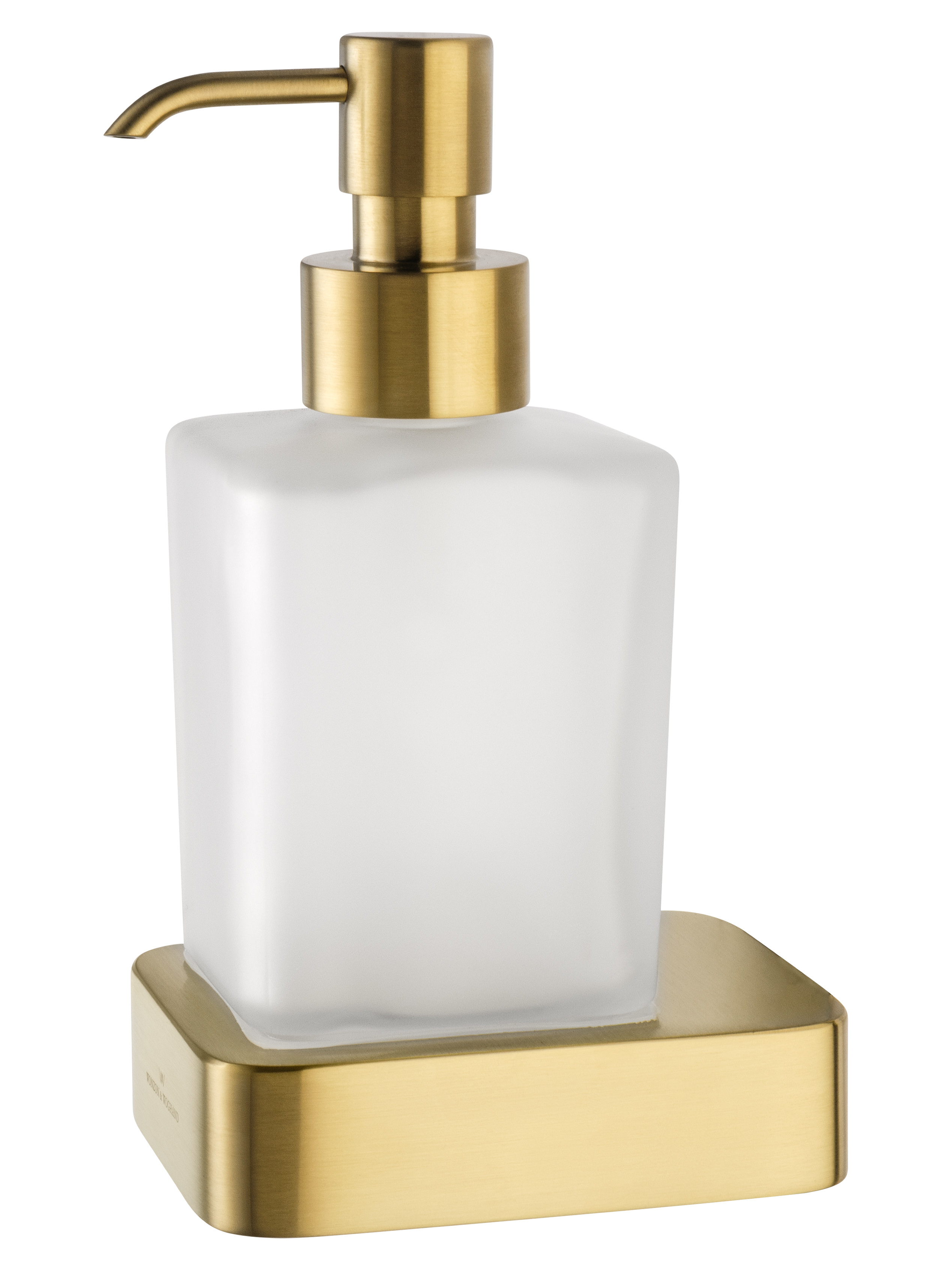 Дозатор мыла WONZON & WOGHAND LOTTE, Брашированное золото (WW-8333-BG) - Gidratop.ru изображение