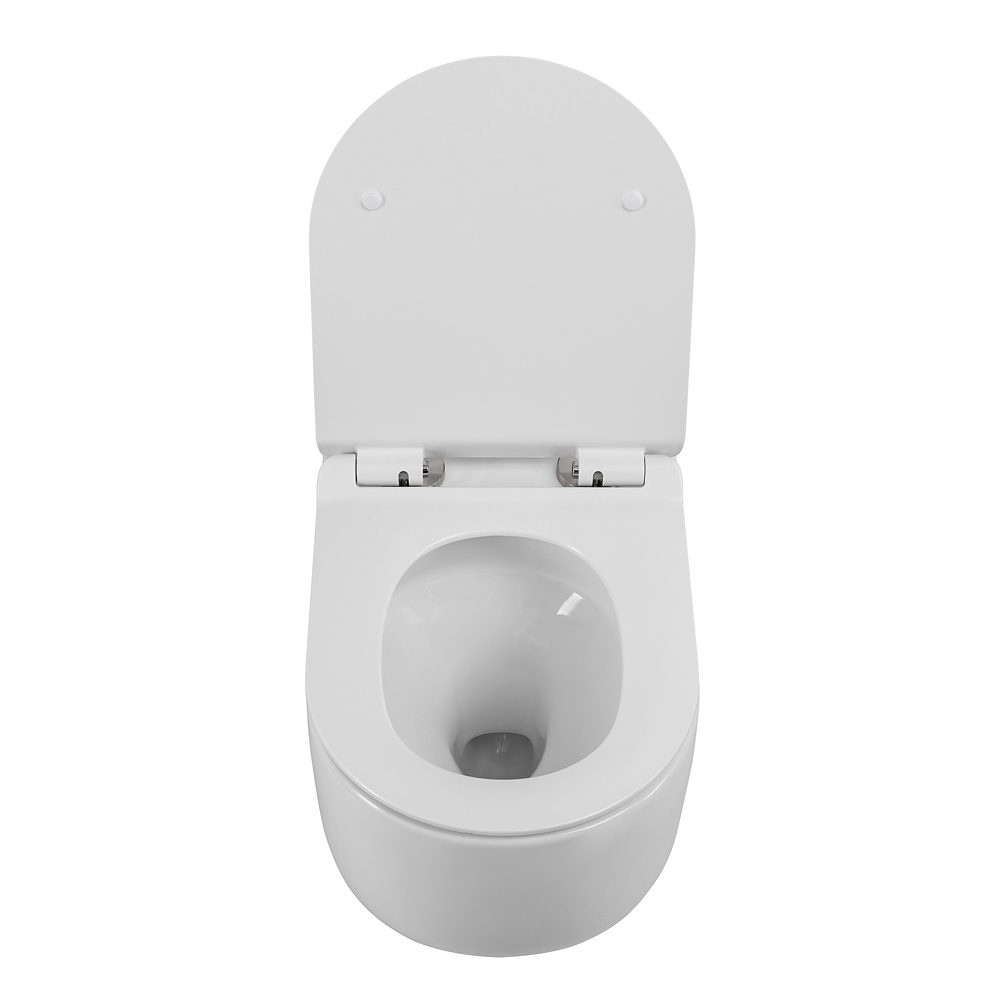Унитаз подвесной безободковый BelBagno SOFT-TOR BB084CH-TOR/BB2111SC - Gidratop.ru изображение