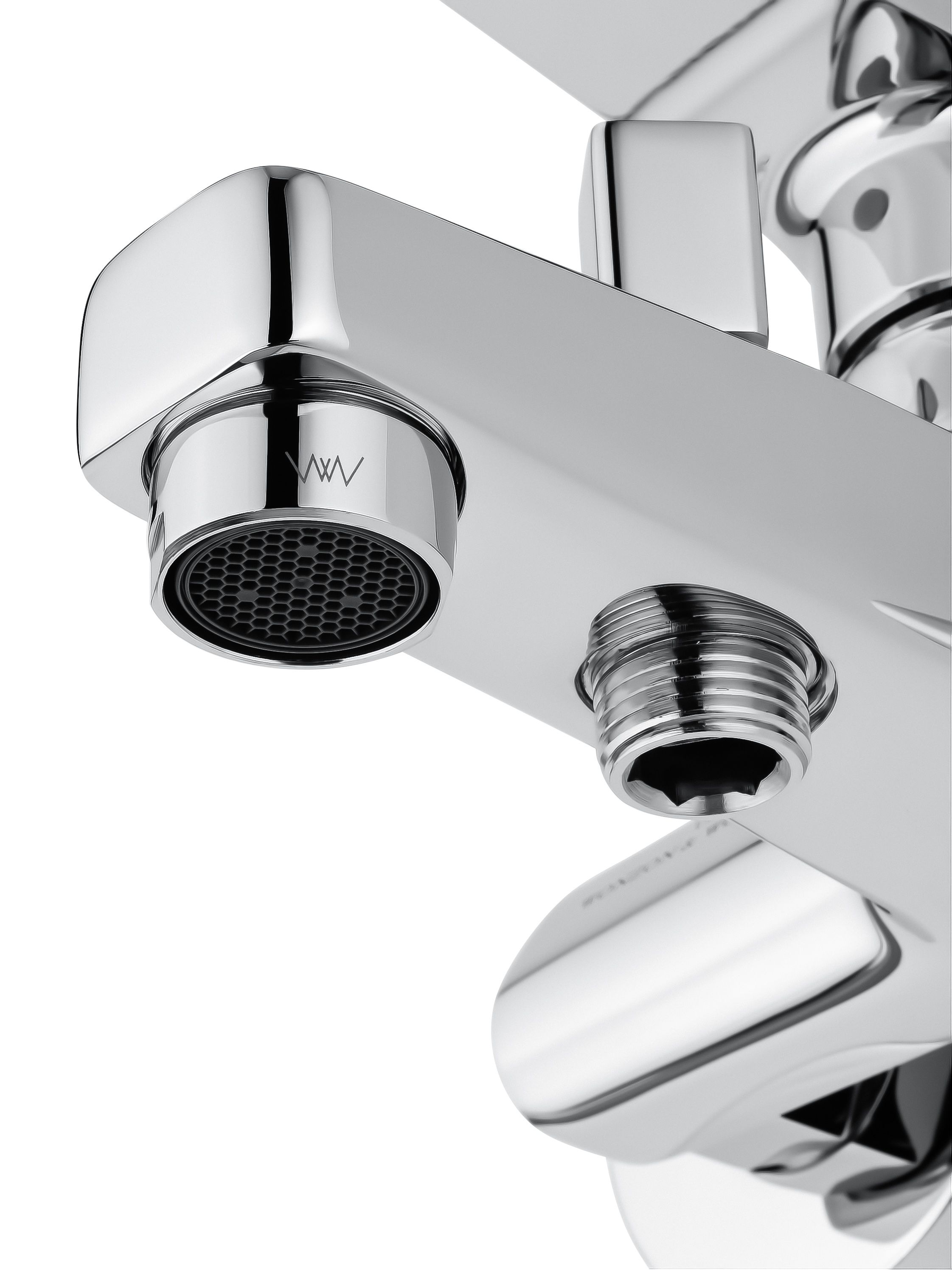 Смеситель для ванны WONZON & WOGHAND ATHENS, Хром (WW-083101-CR) - Gidratop.ru изображение