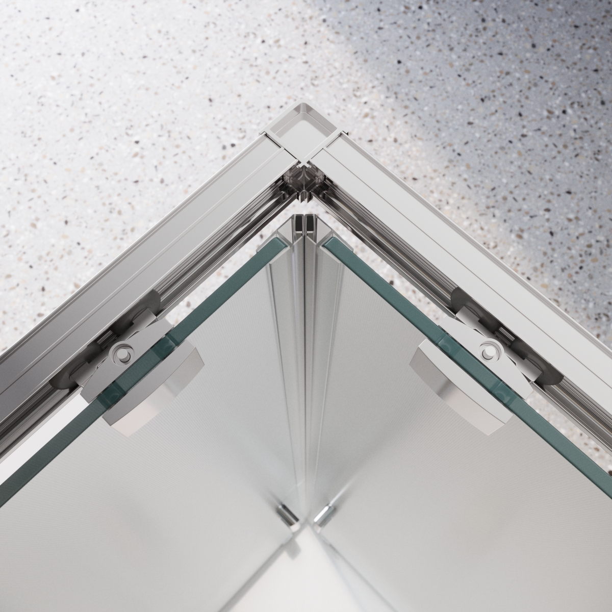 Душевой уголок BelBagno LUCE-A-2-90-P-Cr - Gidratop.ru изображение