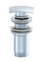 Донный клапан для раковины 1 1/4 WONZON & WOGHAND, Хром (WW-88SS08-CR) - Gidratop.ru изображение