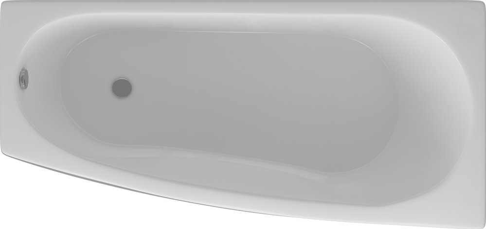 Акриловая ванна Aquatek Пандора 160x75 PAN160-0000039 правая, без гидромассажа, с фронтальным экраном